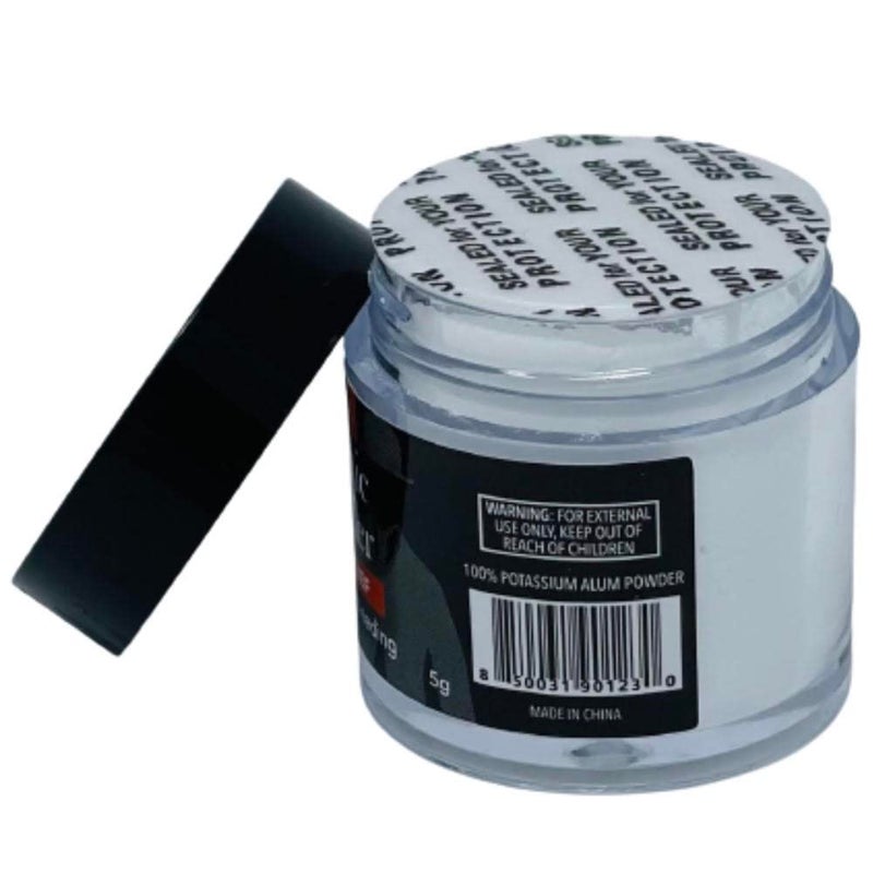 GBS GENTS Styptic Powder .18 oz Twist off Cap and Protective Seal, Pack of 3 - Image 4